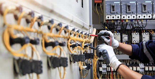 Professional Electrical Panel Upgrade technician working in Hays County County, TX